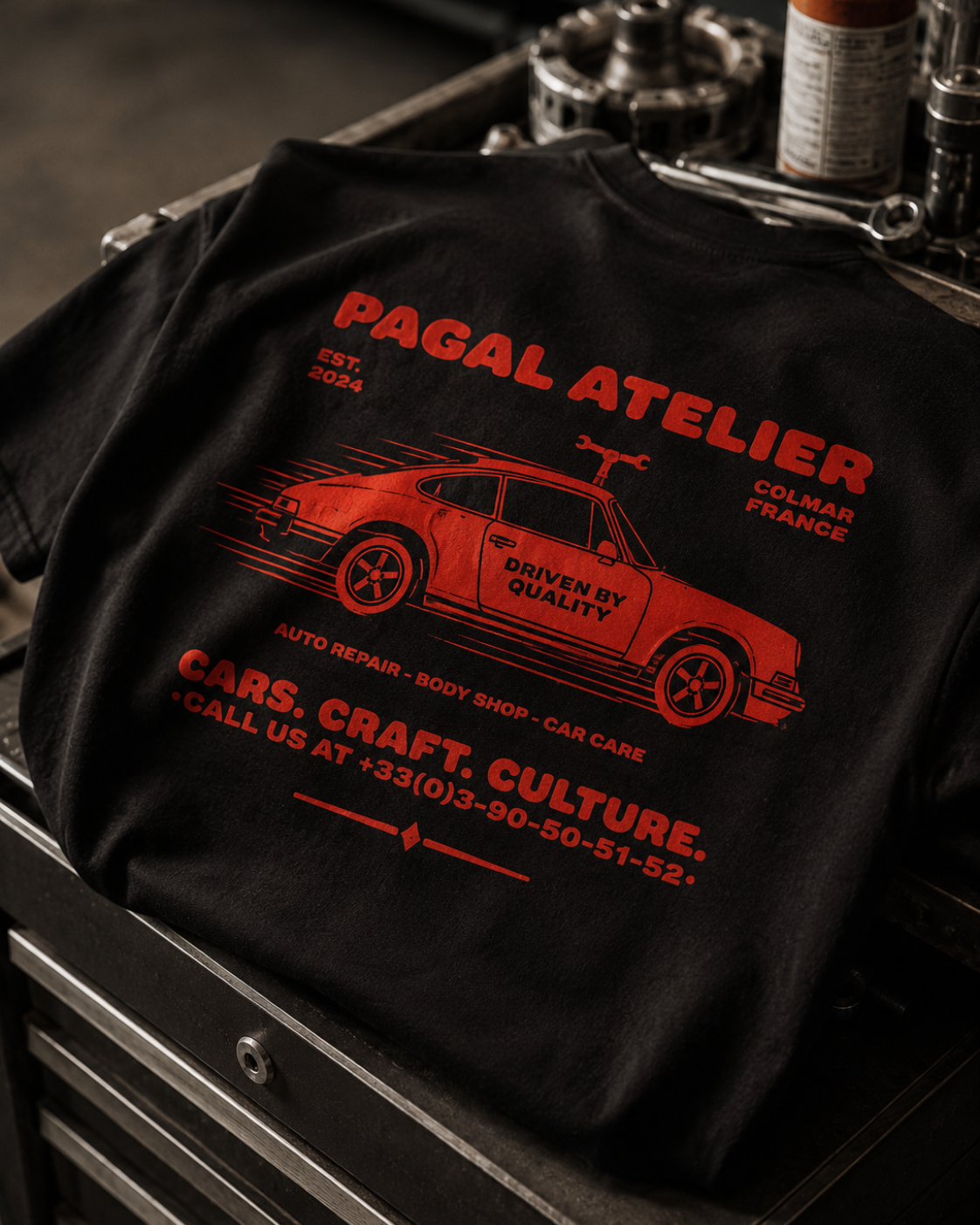 T-shirts Pagal — Pack Duo
